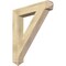 Ekena Millwork Traditional Arts & Crafts Rough Sawn Bracket, Douglas Fir, 6"W x 38"D x 44"H BKT06X38X44TRA03RDF - alternate 1